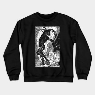 Dancing devil and the maiden Crewneck Sweatshirt